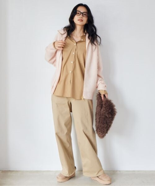 モヘアZIPカーディガン｜バンヤードストームの通販｜&mall（アンド