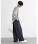 ダブルクロスワイドパンツ