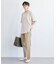 リネンストレッチスティックパンツ＜セットアップ対応＞