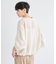 ポプリンZIPブルゾン【JAPAN FABRIC】ハンドウォッシャブル