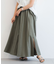 リネンイージーマキシスカート/ ハンドウォッシャブル