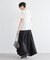 ギャザーロングスカート