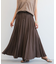 ギャザーロングスカート