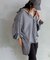 ライトデニムBIGシルエットシャツ＜セットアップ対応＞