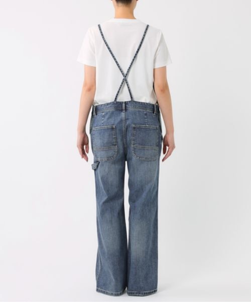 デニムキャミサロペット/ マシンウォッシャブル｜バンヤードストームの