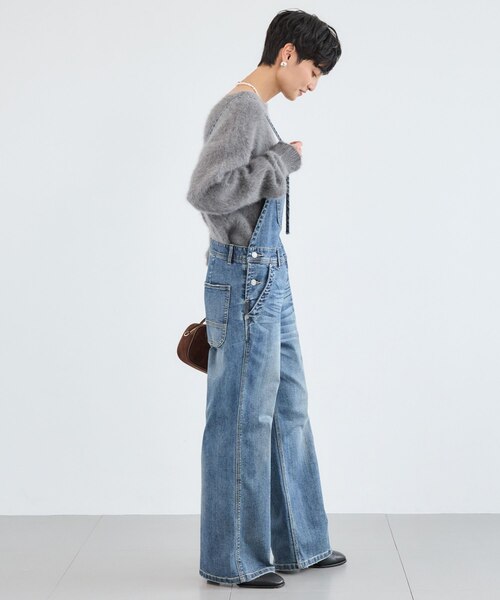 デニムキャミサロペット/ マシンウォッシャブル｜バンヤードストームの