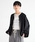 ポプリンZIPブルゾン2/ ハンドウォッシャブル【JAPAN FABRIC】