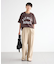 フィラメントツイルワイドパンツ / ハンドウォッシャブル