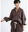ワイドシルエットコーデュロイシャツ / マシンウォッシャブル