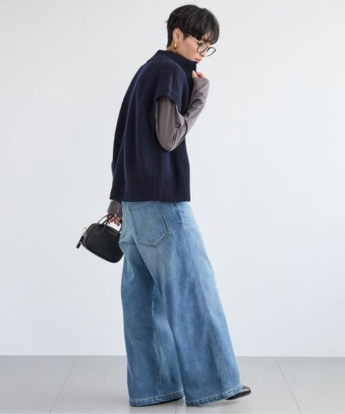 BARNYARDSTORM / 畦編みZIPベスト 畦編みZIPベスト｜バンヤードストームの通販｜&mall（アンドモール