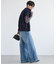畦編みZIPベスト
