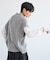 畦編みZIPベスト
