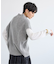 畦編みZIPベスト