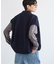 畦編みZIPベスト