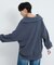 フロントZIPシャギーニット / ハンドウォッシャブル