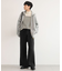 ミラノリブニットパンツ＜セットアップ対応＞