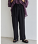 セミテーパードトロミパンツ＜セットアップ対応＞