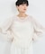 フェザーチュールブラウス / ハンドウォッシャブル