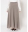 ミラノリブ総針フレアスカート