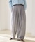 ウエストボタンタタックパンツ / ハンドウォッシャブル