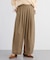 ウエストボタンタタックパンツ / ハンドウォッシャブル