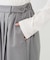 ウエストボタンタタックパンツ / ハンドウォッシャブル