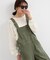 キレイめサロペット【JAPAN FABRIC】