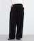 ベロアタックギャザーパンツ / マシンウォッシャブル