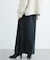 フィブリルカットサテンスカート / マシンウォッシャブル【JAPAN FABRIC】