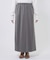 フィブリルカットサテンスカート / マシンウォッシャブル【JAPAN FABRIC】