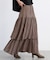 ティアードライトスカート / マシンウォッシャブル