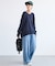 ホールガーメントＶワイドニット / ハンドウォッシャブル【MADE IN JAPAN】