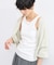 カップ付きテレコタンクトップ