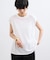 リネンフレンチスリーブＴシャツ/ハンドウォッシャブル【JAPAN FABRIC】