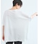 スラブ調ワイドシルエットT / マシンウォッシャブル