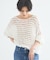 メッシュイージーニット