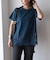 裾レースカットソー