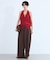 ストレッチベロアベスト＜セットアップ対応＞