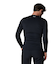 UA HEATGEAR FITTED LONG SLEEVE V-NECK SHIRT