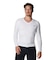 UA HEATGEAR FITTED LONG SLEEVE V-NECK SHIRT