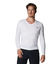 UA HEATGEAR FITTED LONG SLEEVE V-NECK SHIRT