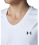 UA HEATGEAR FITTED LONG SLEEVE V-NECK SHIRT