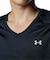 UA HEATGEAR FITTED LONG SLEEVE V-NECK SHIRT