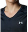 UA HEATGEAR FITTED LONG SLEEVE V-NECK SHIRT