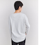 ［Elama］Suvin Cotton Rib シャツテールプルオーバー