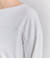 ［Elama］Suvin Cotton Rib シャツテールプルオーバー
