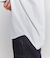 ［Elama］Suvin Cotton Rib シャツテールプルオーバー