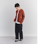 ［Elama］Suvin Cotton Rib シャツテールプルオーバー