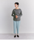 ［Elama］Suvin Cotton Rib シャツテールプルオーバー