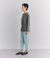 ［Elama］Suvin Cotton Rib シャツテールプルオーバー